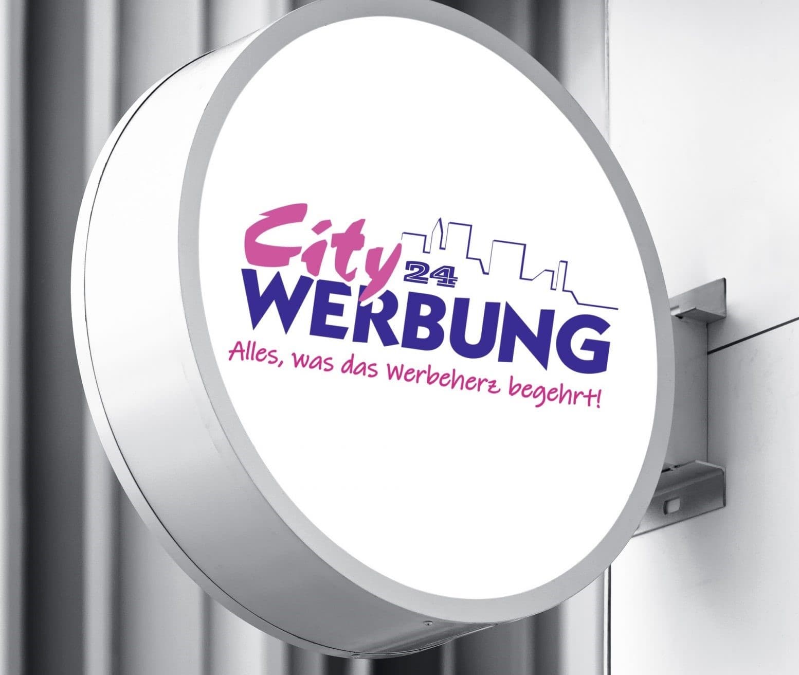 Moderne Werbetechnik von City-Werbung24